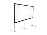 Multibrackets M Fast-fold - Projektorduk - 250" (636 cm) - 16:9 - Matte White - svart 7350073731954