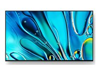 Sony Bravia 3 Professional Displays FWD-85S35 - 85" Diagonal klass (84.6" visbar) LED-bakgrundsbelyst LCD-TV - digital skyltning - Smart TV - Google TV - 4K UHD (2160p) 3840 x 2160 - HDR - Direct LED - svart FWD-85S35
