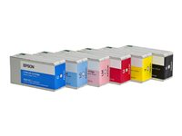 Epson Discproducer PJIC7(LM) - Ljus magenta - original - bläckpatron - för Discproducer PP-100, PP-100AP, PP-100II, PP-100IIBD, PP-100III, PP-100N, PP-100NII C13S020690