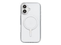 Zagg Crystal Palace Snap - Baksidesskydd för mobiltelefon - MagSafe-kompatibilitet - klar - för Apple iPhone 16 702315042
