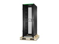 APC NetShelter SX Gen 2 - Rack skåp - 750 W x 1200 D mm, 1134 kg, stötdämpande förpackning - golvstående - svart - 48U - 19" AR3357SPB2