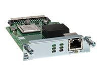 Cisco Third-Generation Multiflex Trunk Voice/WAN Interface Card - Expansionsmodul - EHWIC - T1/E1 x 1 - T-1/E-1 - för Cisco 1921, 1921 4-pair, 1921 ADSL2+, 1921 T1, 1941, 2901, 2911, 2921, 2951, 3925, 3945 VWIC3-1MFT-T1/E1=