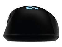 Logitech Wireless Gaming Mouse G703 LIGHTSPEED with HERO 16K Sensor - Mus - optisk - 6 knappar - trådlös, kabelansluten - USB, 2.4 GHz - USB Logitech LIGHTSPEED-mottagare 910-005640