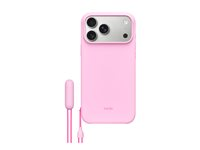 Beats - Baksidesskydd för mobiltelefon - med fällbart ställ - MagSafe-kompatibilitet - polykarbonat - pebble pink - för iPhone 17 Pro Max MGYA4LL/A