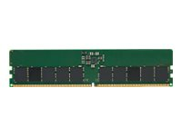 Kingston - DDR5 - modul - 16 GB - DIMM 288-pin - 5600 MT/s / PC5-22400 - CL46 - 1.1 V - ej buffrad - ECC KTD-PE556E-16G