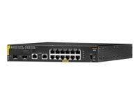 HPE Aruba 6000 12G Class4 PoE 2G/2SFP 139W Switch - Switch - Administrerad - 12 x 10/100/1000 (PoE+) + 2 x Gigabit SFP + 2 x 1000Base-T - rackmonterbar - PoE (139 W) R8N89A#ABB