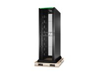 APC NetShelter SX Advanced - Rack skåp - golvstående - vit - 52U - 19" - TAA-kompatibel AR9558SPB2