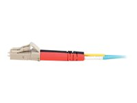 C2G LC-LC 10Gb 50/125 OM3 Duplex Multimode PVC Fiber Optic Cable (LSZH) - Nätverkskabel - LC multiläge (hane) till LC multiläge (hane) - 5 m - 5 m - fiberoptisk - duplex - 50/125 mikron - OM3 - halogenfri - havsblå 85552
