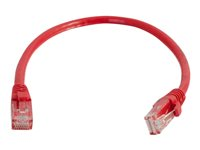 C2G Cat6 Booted Unshielded (UTP) Network Patch Cable - Patch-kabel - RJ-45 (hane) till RJ-45 (hane) - 3 m - UTP - CAT 6 - formpressad, hakfri, tvinnad - röd 83449