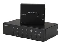 Startech Multi-Input HDBaseT Extender with Built-in Switch - DisplayPort VGA and HDMI Over CAT5e or CAT6 - Up to 4K - up to 230 ft (STDHVHDBT) - Förlängd räckvidd för audio/video - HDMI - över CAT 5e/6 - upp till 70 m STDHVHDBT