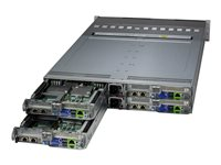 Supermicro BigTwin SuperServer 221BT-HNC9R - kan monteras i rack ingen CPU - 0 GB - ingen HDD SYS-221BT-HNC9R