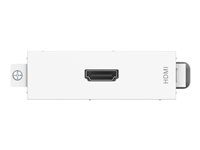VISION TechConnect 3 HDMI module - Modulkontaktplatta med insnäppsfästen - HDMI TC3 HDMI