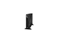 APC Smart-UPS SRT 1500VA - UPS (rackmonterbar/extern) - AC 220/230/240 V - 1500 Watt - 1500 VA - USB, serial - utgångskontakter: 6 - PFC - svart SRT1500XLI