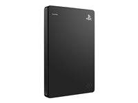 Seagate Game Drive for PS4 STGD2000200 - Hårddisk - 2 TB - extern (portabel) - USB 3.0 - svart - för Sony PlayStation 4, Sony PlayStation 4 Pro, Sony PlayStation 4 Slim STGD2000200