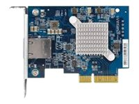 QNAP QXG-10G1T - Nätverksadapter - PCIe 3.0 x4 låg profil - 10Gb Ethernet x 1 - för QNAP QGD-1600, TS-1232, 253, 453, 473, 832, 853, 877, 977, TVS-2472, 473, 673, 872, 873 QXG-10G1T