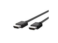 Belkin BoostCharge - Ultra High Speed - HDMI-kabel - HDMI hane till HDMI hane - 2 m - svart - stöd för 8K - för P/N: AVC006BTSGY, F4U098BT, F4U110BT, INC003TTBK, INC004BTSGY AV10175BT2MBKV2