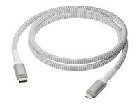 dbramante1928 re-charge - USB-kabel - 24 pin USB-C (hane) till 24 pin USB-C (hane) - 2.5 m - 100W Power Delivery passthrough, flätad kabel CB25CCBR4276