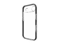 Zagg Santa Cruz - Baksidesskydd för mobiltelefon - grafen - gagatsvart, transparent - för Apple iPhone Air 702318869