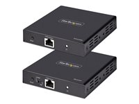 StarTech.com 4K HDMI Extender Over CAT5/CAT6 Cable, 4K 60Hz HDR Video Extender, Up to 230ft (70m), HDMI Over Ethernet Cable, S/PDIF Audio Out, HDMI Transmitter and Receiver Kit - Local Video Out, Power Over Cable (4K70IC-EXTEND-HDMI) - Video/ljud/infraröd förlängare - HDMI - över CAT 5/5e/6/6a - upp till 70 m 4K70IC-EXTEND-HDMI