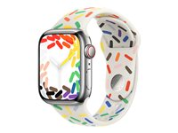 Apple - Pride Edition - klockrem för smart klocka - 41 mm - storlek S/M MRTL3ZM/A