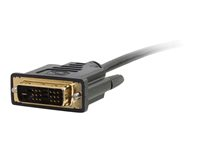 C2G 1.5m (5ft) HDMI to DVI Cable - HDMI to DVI-D Adapter Cable - 1080p - Adapterkabel - DVI-D hane till HDMI hane - 1.5 m - skärmad - svart 42515