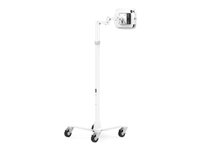 Compulocks iPad 10th-11th (A16) Gen Space Enclosure Medical Rolling Cart Extended Plus Hub White - Vagn - för surfplatta - låsbar - medicinsk - vit - skärmstorlek: 10.9" - för Apple 10.9-inch iPad Air Wi-Fi, Wi-Fi + Cellular MCRSTDEXW209IPDSWH01