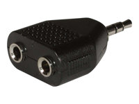 C2G - Audio-adapter - mini-phone stereo 3.5 mm hona till mini-phone stereo 3.5 mm hane 80467