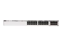 Cisco C9350-24T - Switch - L3 - Administrerad - 24 x 10/100/1000 - skrivbordsmodell, rackmonterbar C9350-24T