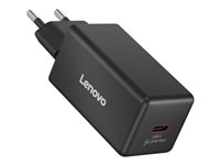 Lenovo - Strömadapter - GaN - 65 watt (USB-C) - svart - Europa - för ThinkPad T16 Gen 4 21QN 40AW65WBEU
