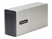 StarTech.com Thunderbolt 3 PCIe Expansion Chassis, Enclosure Box W/Dual PCI-E Slots, External PCIe Slots for Laptops/Desktops/All-In-Ones, 8K/4K Output Via TB3/DP 1.4 Ports - For PCI Express Cards (2TBT3-PCIE-ENCLOSURE) - Förlängningskabel till systembuss - DP - 120 Watt - TAA-kompatibel 2TBT3-PCIE-ENCLOSURE