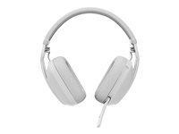 Logitech Zone Vibe 100 - Headset - fullstorlek - Bluetooth - trådlös - offwhite 981-001219