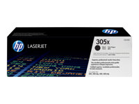 HP 305X - Lång livslängd - svart - original - LaserJet - tonerkassett (CE410X) - för LaserJet Pro 300 M351, 400 M451, MFP M375, MFP M475 CE410X