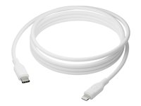 dbramante1928 re-charge - Lightning-kabel - 24 pin USB-C hane till Lightning hane - 2 m - MFI-certifierad - 100 % återvunnen plast CB25CLWH7087