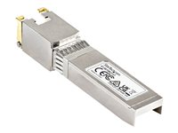 Startech HPE 813874-B21 Compatible SFP+ Module, 10GBASE-T, SFP to RJ45 Cat6/Cat5e, 10GE Gigabit Ethernet SFP+, RJ-45 (Copper) 30m, HPE BladeSystem, c-Class, Mini GBIC SFP+ Transceiver - Lifetime Warranty (813874B21ST) - SFP+ sändar/mottagarmodul (likvärdigt med: HP 813874-B21) - 10GbE - 10GBase-T - RJ-45 - upp till 30 m 813874B21ST