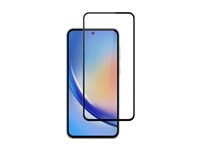 Screenor Premium - Skärmskydd för mobiltelefon - helt fodral - glas - ramfärg svart - för Samsung Galaxy A35, A55 16381
