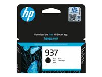 HP 937 - svart - original - bläckpatron 4S6W5NE#CE1