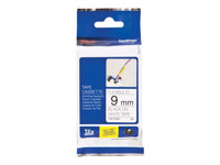 Brother TZe-FX221 - Svart på vitt - Rulle (0,9 cm x 8 m) 1 kassett(er) flexibel tape - för Brother PT-D210, D600, H110, H200; P-Touch PT-1005, D450, E550; P-Touch Cube Plus PT-P710 TZEFX221