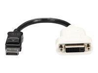 StarTech.com DisplayPort to DVI Adapter - 1920x1200 - Display Port to DVI Dongle - Passive DP to DVI-D Adapter (DP2DVI) - DisplayPort-adapter - enkel länk - DisplayPort (hane) till DVI-D (hona) - 24 cm - sprintlåsning - för P/N: DK30CH2DEP, DK30CH2DEPUE, MST14DP123DP, TB3DK2DPPDUE, TB3DKDPMAW, TB3DKDPMAWUE DP2DVI