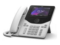 Cisco Desk Phone 9861 - VoIP-telefon - med Trusted Platform Module (TPM) 2.0 med nummerpresentation/samtal väntar - IEEE 802.11a/b/g/n/ac (Wi-Fi) / Bluetooth 5.2 LE + EDR - SIP, SDP, RTCP, RTP, SRTP - 130 linjer - första lampa DP-9861-L-K9=