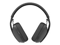 Logitech Zone Vibe Wireless - Headset - fullstorlek - Bluetooth - trådlös - USB-C via Bluetooth-adapter - grafit - Certifierad för Microsoft-teams 981-001157