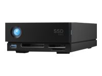 LaCie 1big Dock SSD Pro STHW4000800 - Hårddiskarray - 4 TB - 1 fack - SSD 4 TB x 1 - Thunderbolt 3, USB 3.1 (extern) - med 5 års återställningsserviceplan för att rädda data STHW4000800