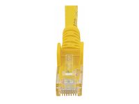 StarTech.com 10m CAT6 Ethernet Cable, 10 Gigabit Snagless RJ45 650MHz 100W PoE Patch Cord, CAT 6 10GbE UTP Network Cable w/Strain Relief, Yellow, Wiring is UL Certified/TIA - Category 6 - 24AWG (N6PATC10MYL) - Patch-kabel - RJ-45 (hane) till RJ-45 (hane) - 10 m - CAT 6 - formpressad, hakfri - gul N6PATC10MYL