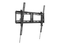 Multibrackets M - Monteringssats (väggfäste) - extra stor - för platt panel - universell, lutning - svart - skärmstorlek: 65"-140" 7350022738447