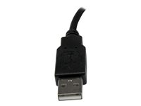 StarTech.com 6in USB 2.0 Extension Adapter Cable A to A - M/F - USB extension cable - USB (M) to USB (F) - USB 2.0 - 5.9 in - black - USBEXTAA6IN - USB-förlängningskabel - USB (hane) till USB (hona) - USB 2.0 - 15 cm - svart - för P/N: 35FCREADBU3, MSDREADU2OTG, SU2DUPERA11, USB56KEMH2, USBDUP15, USBDUPE115, USBDUPE17 USBEXTAA6IN