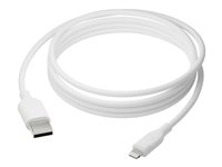 dbramante1928 re-charge - Lightning-kabel - USB hane till Lightning hane - 2.5 m - 100 % återvunnen plast CB25ALWH7086
