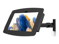 Compulocks Galaxy Tab A8 10.5" Space Enclosure Swing Wall Mount Plus Hub - Monteringssats (hölje) - för surfplatta - låsbar - svart - skärmstorlek: 10.5" - väggmonterbar - för Samsung Galaxy Tab A8 827B105GA8SBH01