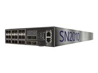NVIDIA Spectrum SN2010 - Switch - L3 - Administrerad - 18 x 25 Gigabit SFP28 + 4 x 100 Gigabit QSFP28 - bakre till främre luftflödet - rackmonterbar - AC 920-9N110-00F7-0C0