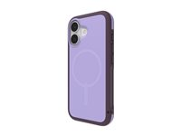ZAGG Sedona Snap - Baksidesskydd för mobiltelefon - MagSafe-kompatibilitet - grafen - dammig druv - för Apple iPhone 17 702319084