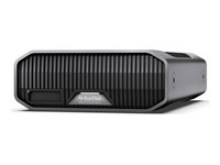 SanDisk Professional G-DRIVE PROJECT - Hårddisk - Enterprise - 12 TB - extern (desktop) - USB 3.2 Gen 2 / Thunderbolt 3 (USB-C kontakt) - 7200 rpm - grå SDPHG1H-012T-MBAAD