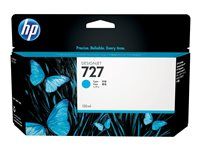 HP 727 - 130 ml - cyan - original - DesignJet - bläckpatron - för DesignJet T1500, T1530, T2500, T2530, T920, T930 B3P19A